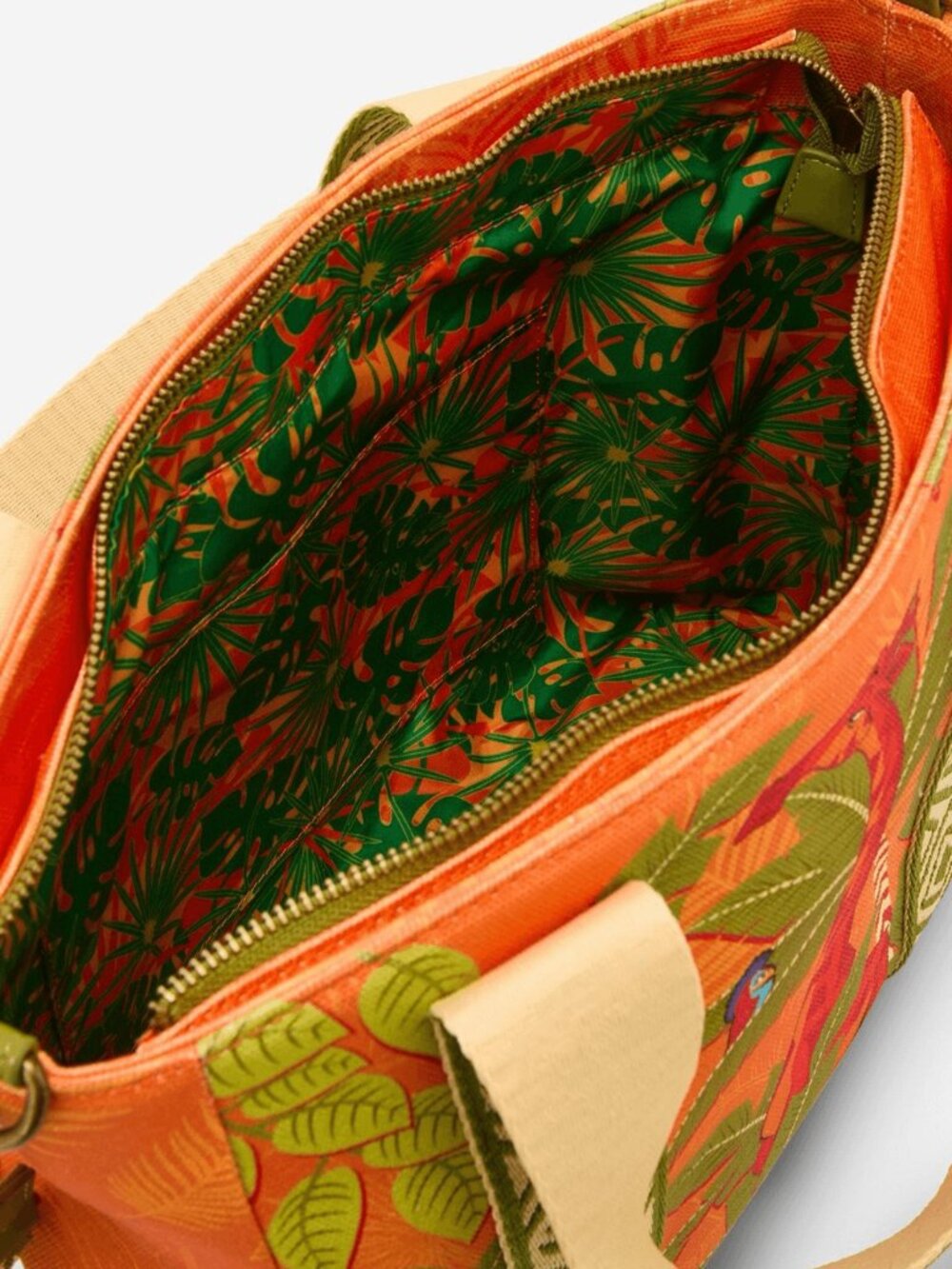 Loungefly Disney The Lion King Animals Printed Canvas Crossbody Tote Handbag NEW - Picture 10 of 11